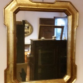 Specchio in foglia d’oro ‘800